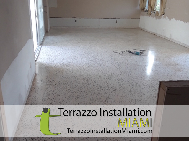 Terrazzo Floor Polishing Service Miami