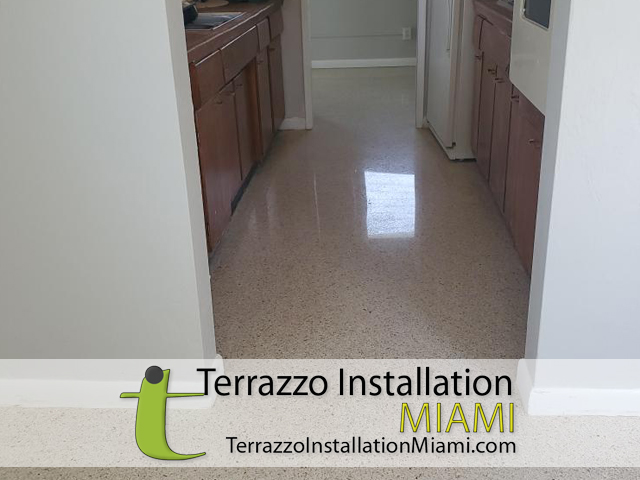 Terrazzo Floor Chip Repair Miami