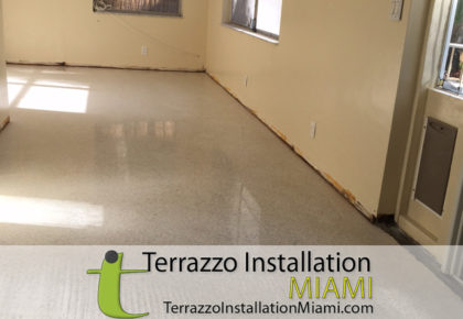 How do you Remove Damage Tiles from Terrazzo Floors in Miami?