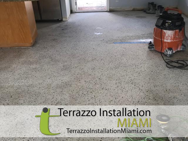 Terrazzo Floor Polishing Service Miami