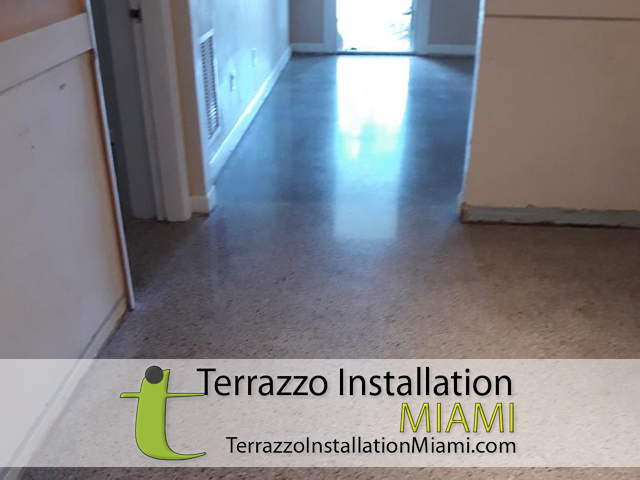 Terrazzo Floor Restoration Process Miami