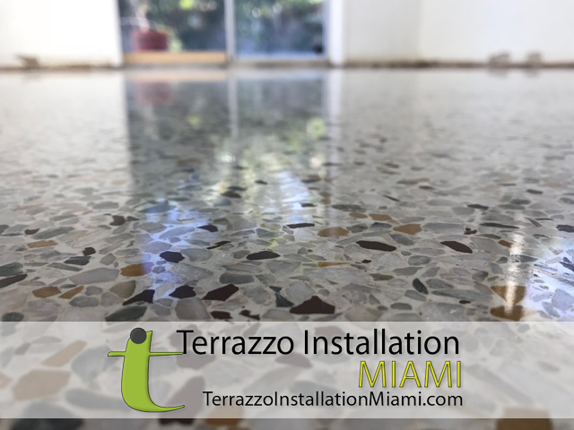 Terrazzo Floor Tiles Installation Miami