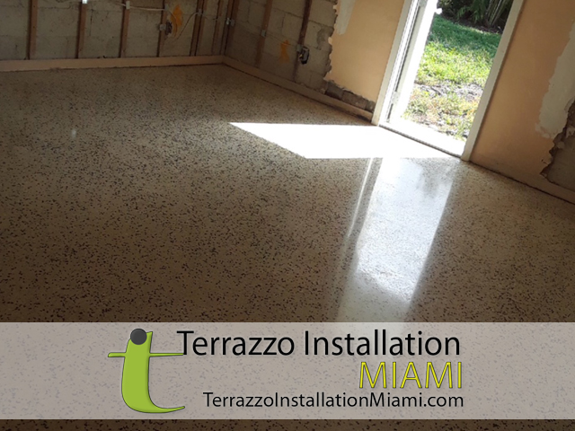 Terrazzo Polishing Method Miami