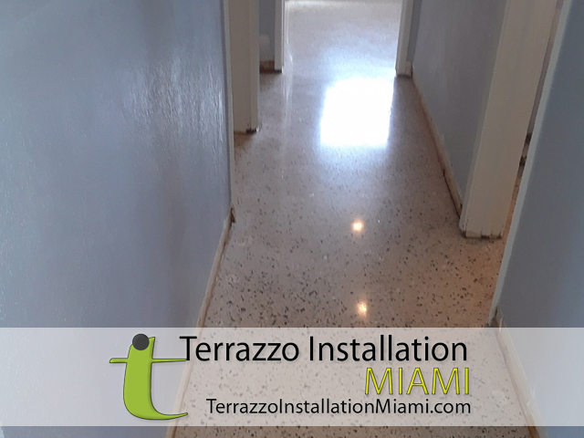 Terrazzo Polishing Process Miami