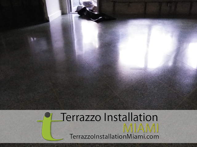 Terrazzo Floor Polishing Service Company Miami