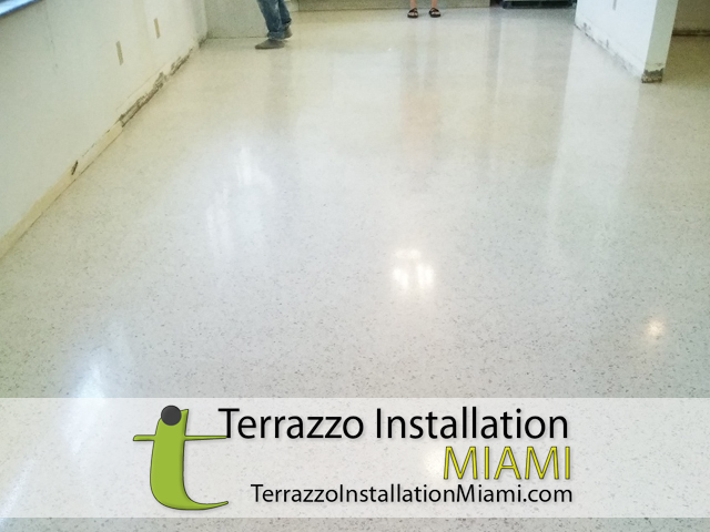 Terrazzo Floor Refinishing Process Miami