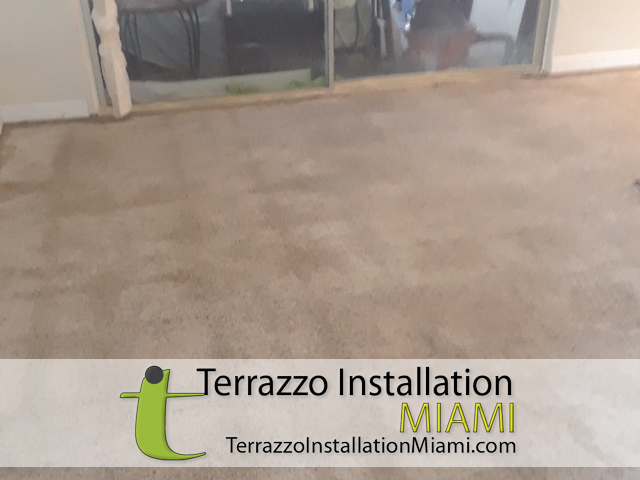 Terrazzo Floor Repairing Process Miami