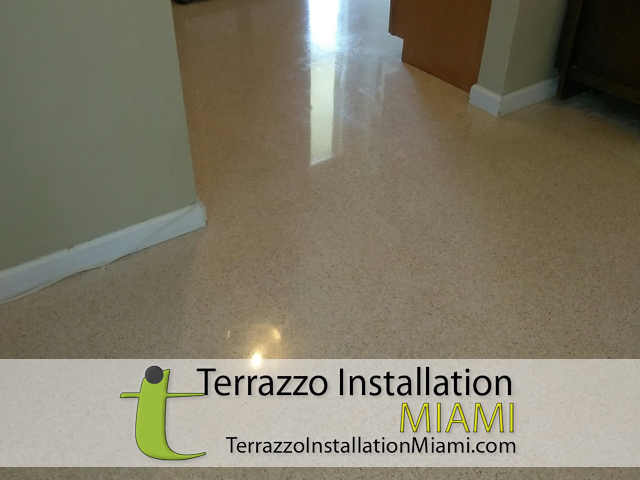 Terrazzo Floor Clean Miami